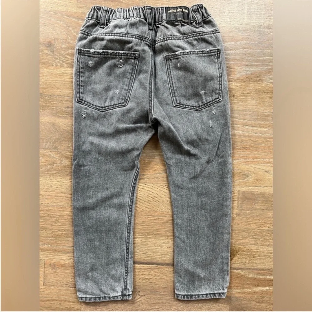 Zara kids, Gray, Low Fit Jeans, 4-5 years